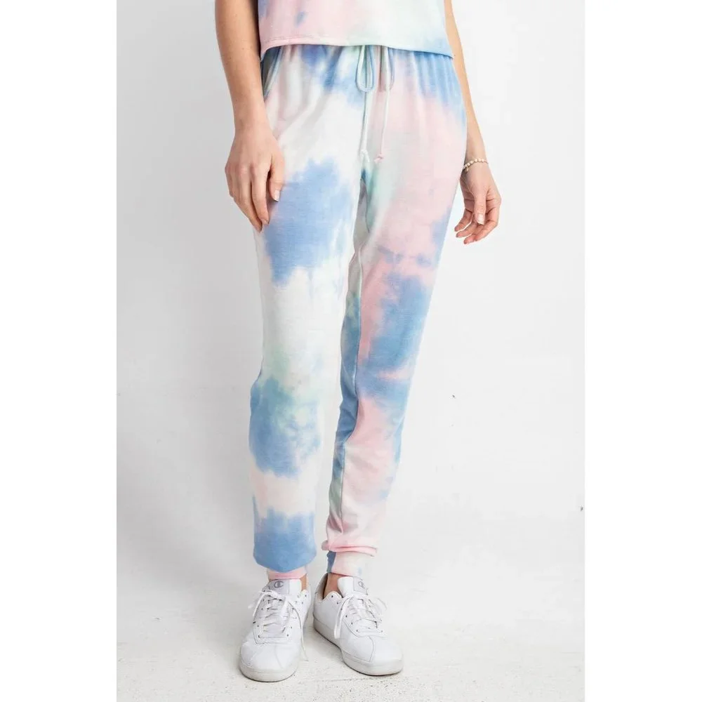 143 Story Cotton Candy Tie Dye Jogger Pant - Picture 1 of 5